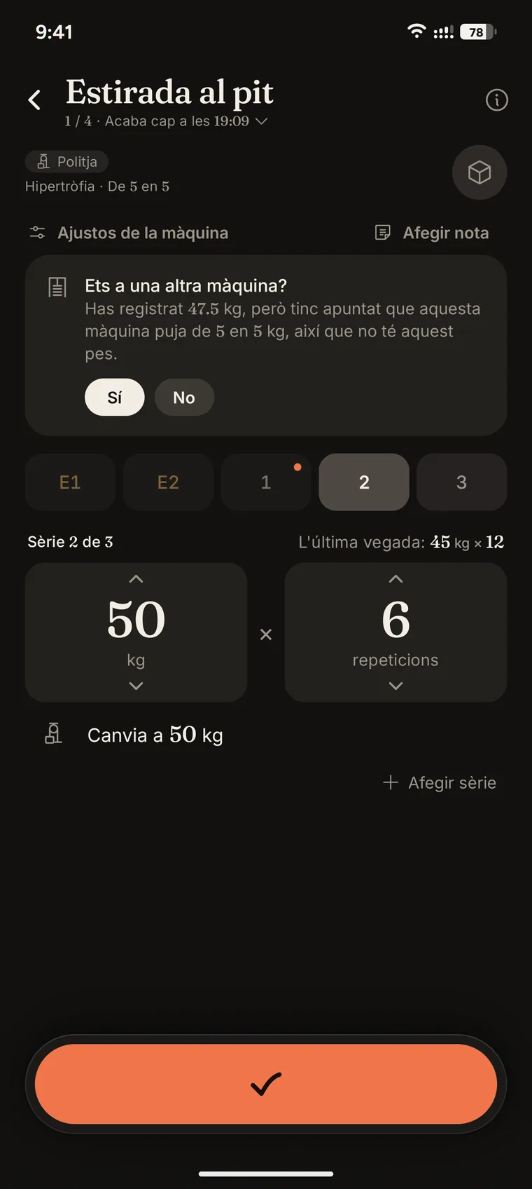 L'Iro preguntant com puja el pes d'una màquina.