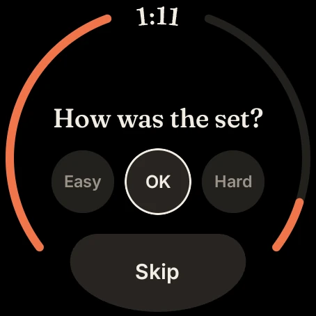 Iro on a Wear OS watch.